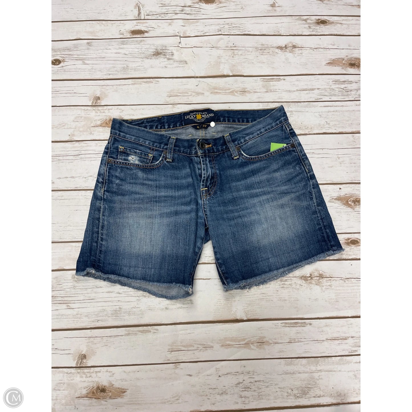 Shorts By Lucky Brand In Blue Denim, Size: 4
