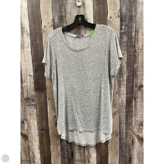 Top Short Sleeve Basic By Market & Spruce In Grey, Size: M