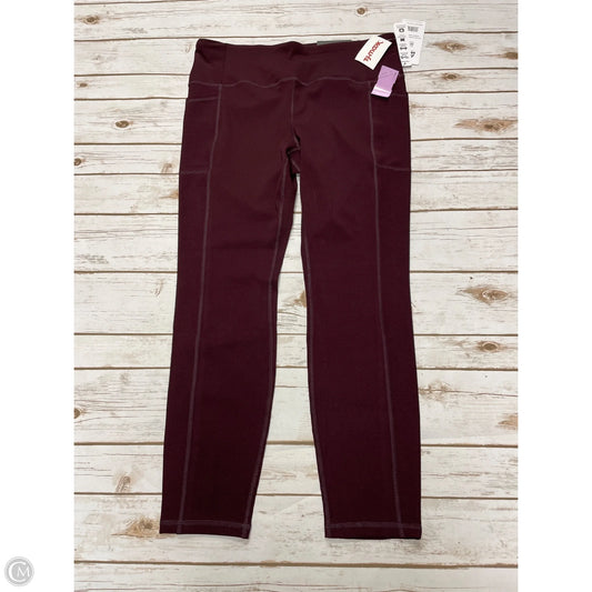 Athletic Leggings By Rbx In Purple, Size: Xxl