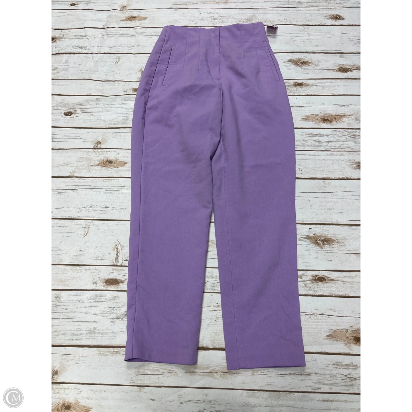 Pants Dress By Zara In Purple, Size: S