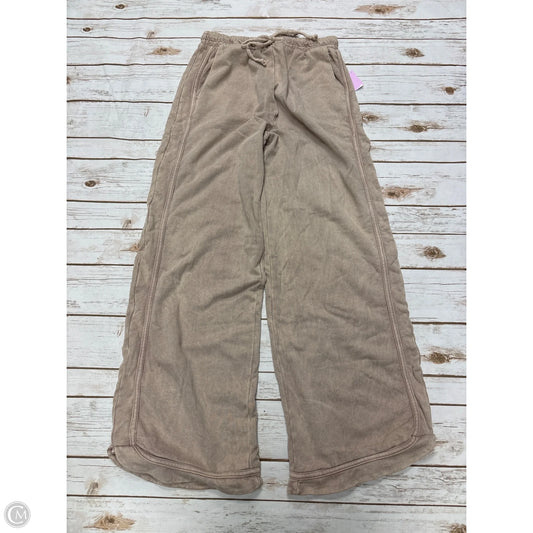 Pants Wide Leg By Clothes Mentor In Tan, Size: M