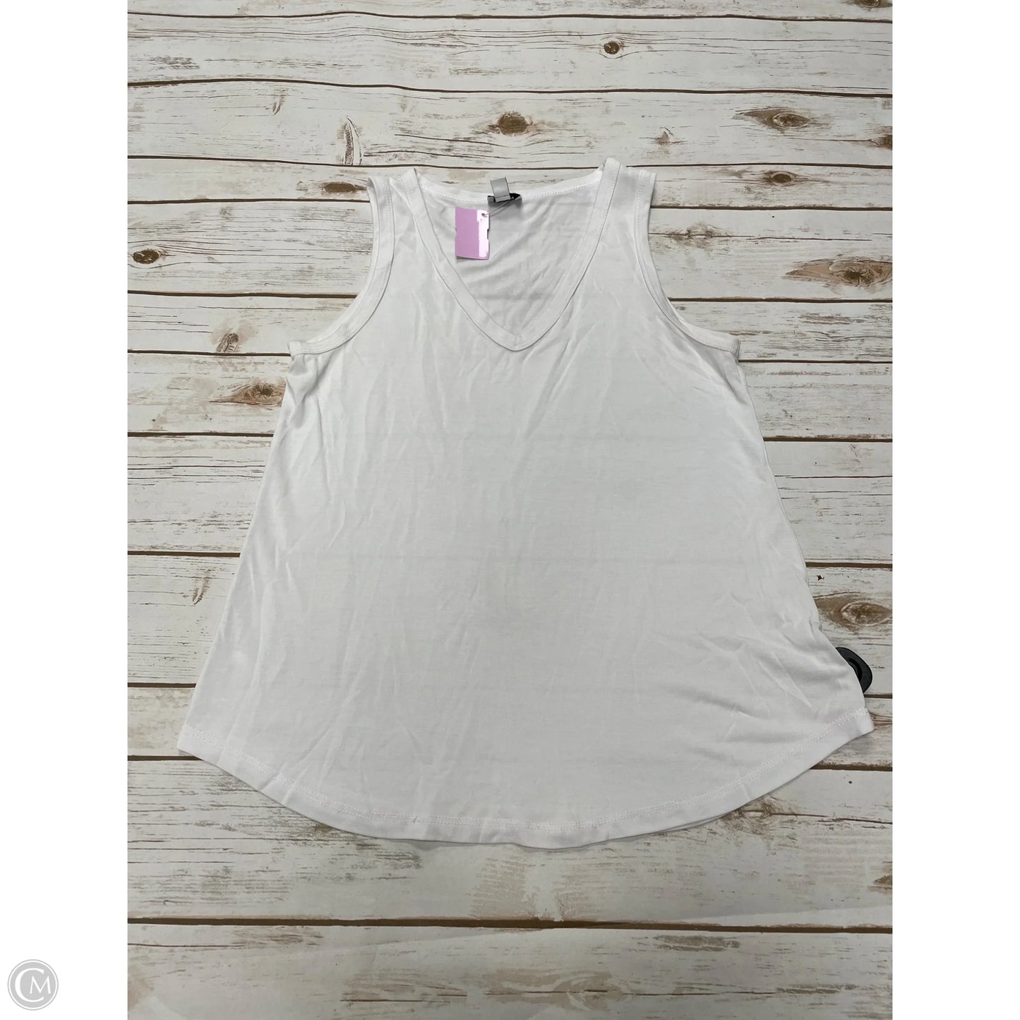 Top Sleeveless Basic By Peyton Jensen In White, Size: S