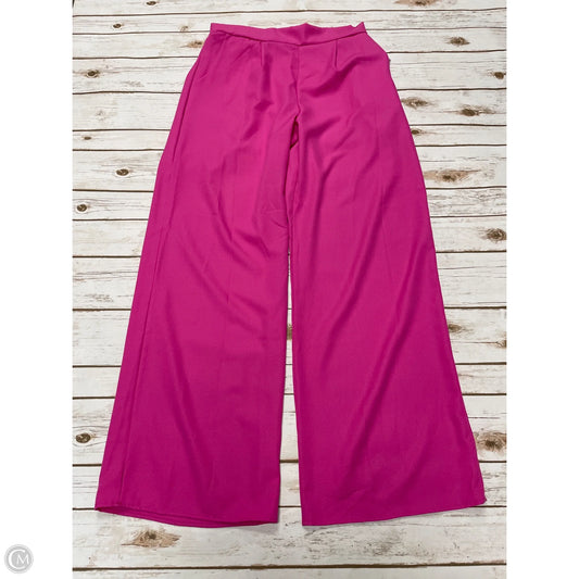 Pants Wide Leg By Clothes Mentor In Pink, Size: L