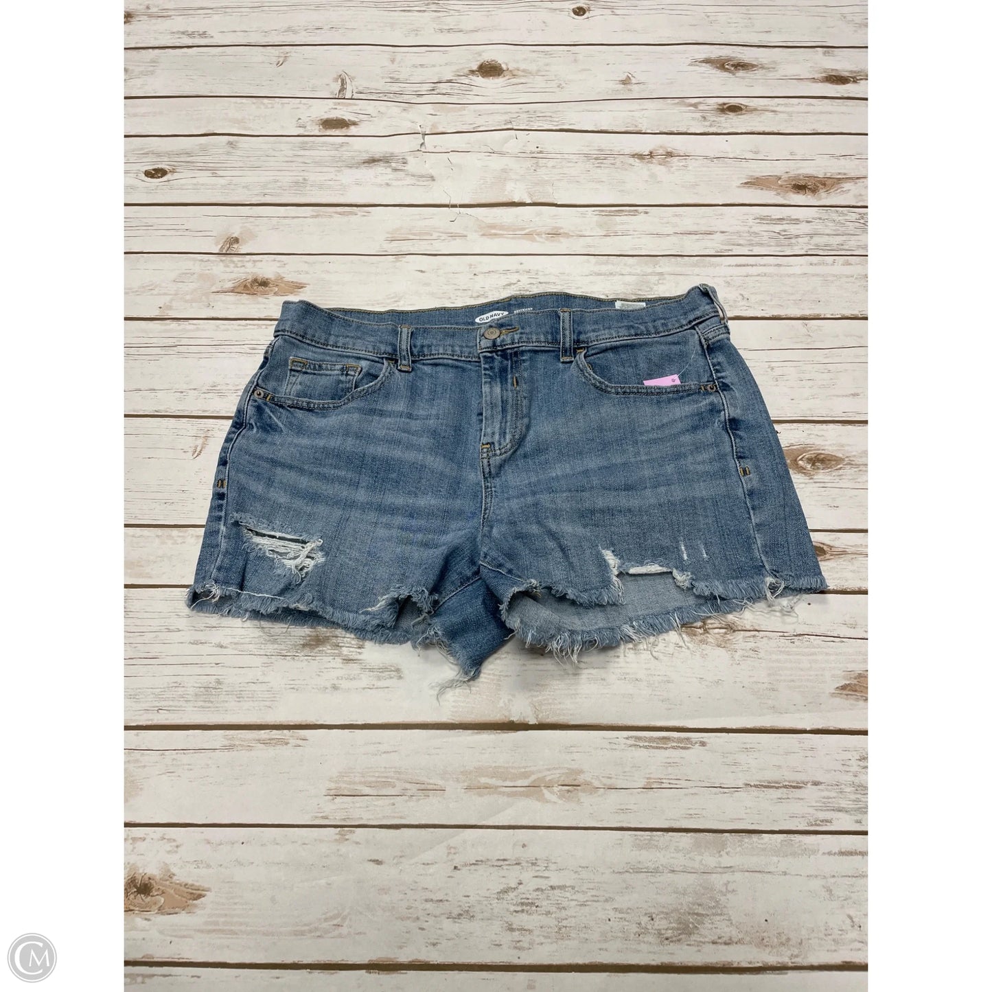 Shorts By Old Navy In Blue Denim, Size: 12