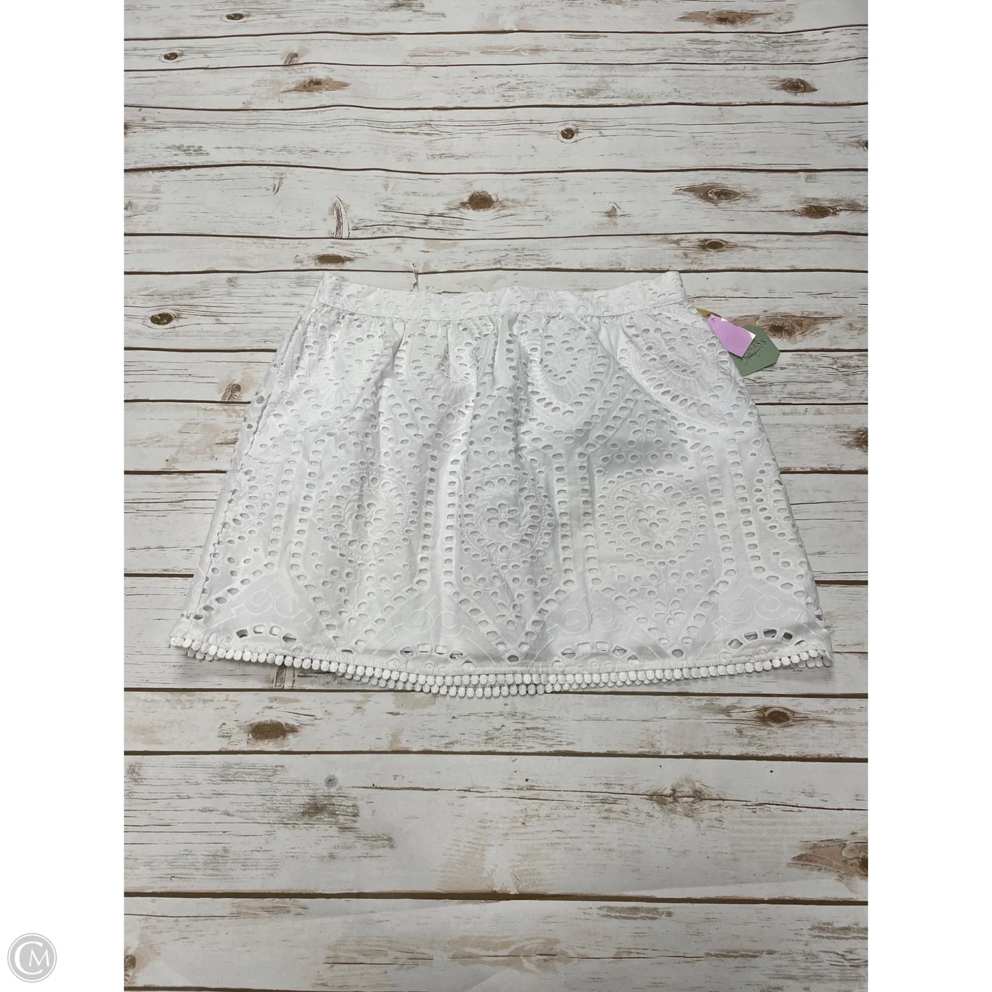 Skirt Mini & Short By Clothes Mentor In White, Size: 12