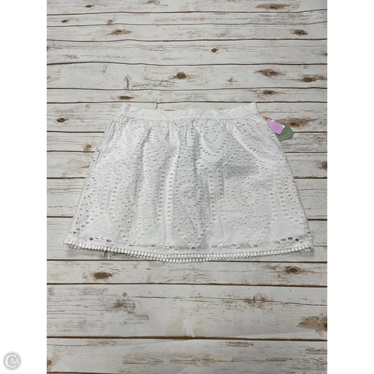 Skirt Mini & Short By Clothes Mentor In White, Size: 12