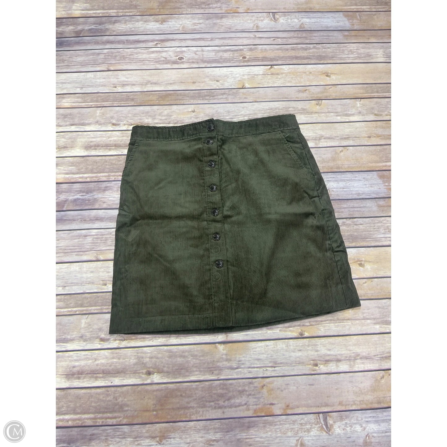 Skirt Mini & Short By Talbots In Green, Size: 12