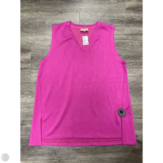 Top Sleeveless By Cme In Purple, Size: L