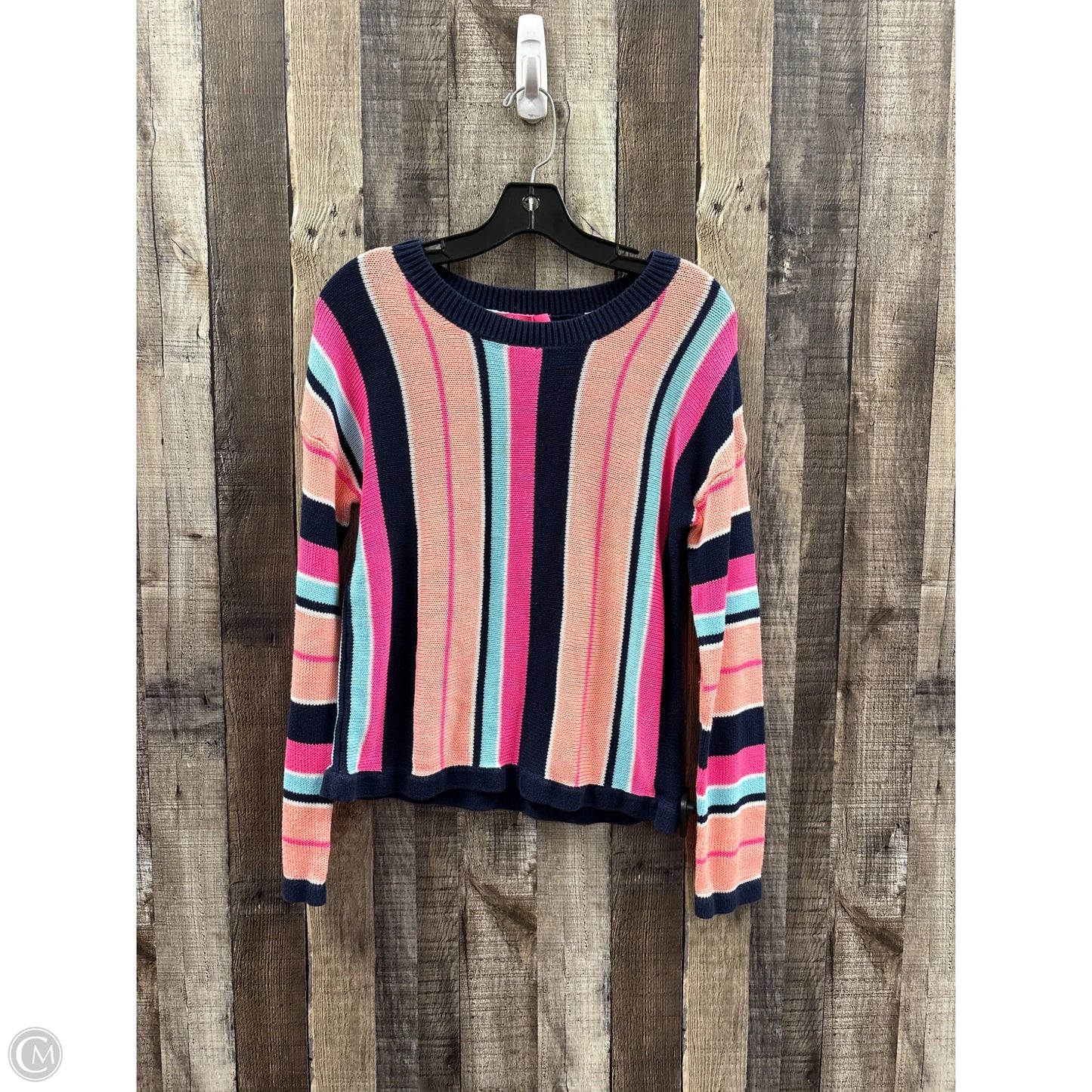 Sweater Designer By Lilly Pulitzer In Striped Pattern, Size: M