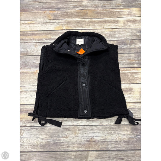 Vest Faux Fur & Sherpa By Ultra Flirt In Black, Size: Xs