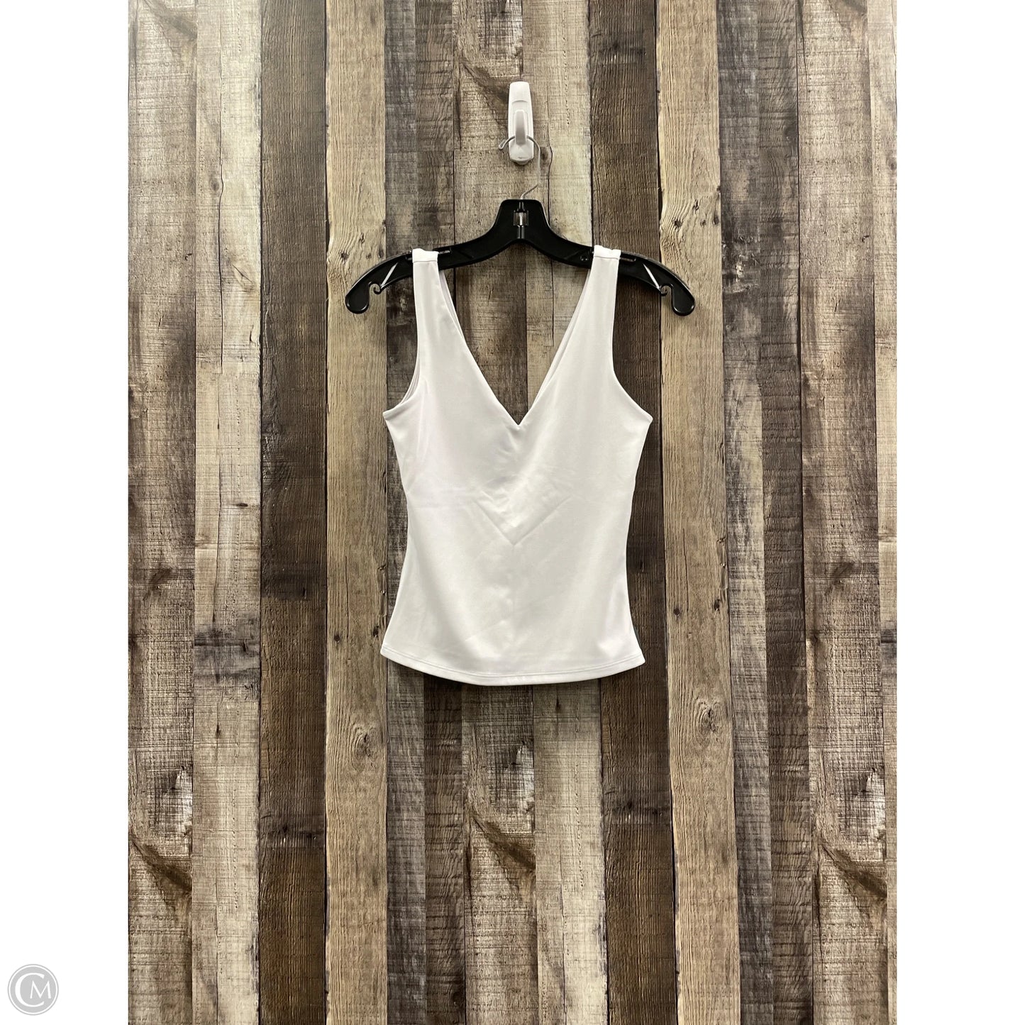 Top Sleeveless By Express In White, Size: Xs