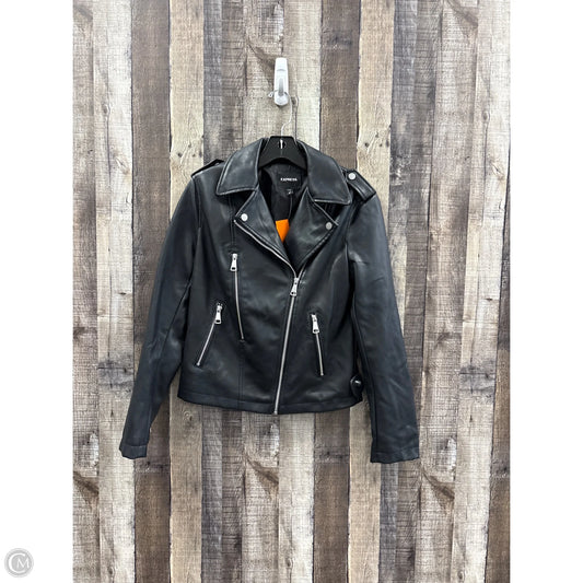 Jacket Moto By Express In Black, Size: Xs