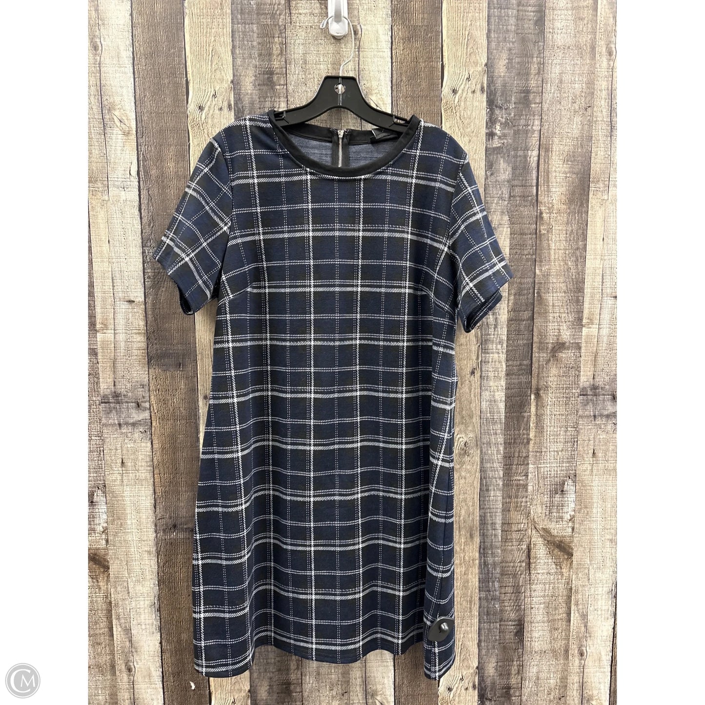 Dress Casual Midi By City Chic In Checkered Pattern, Size: Xl
