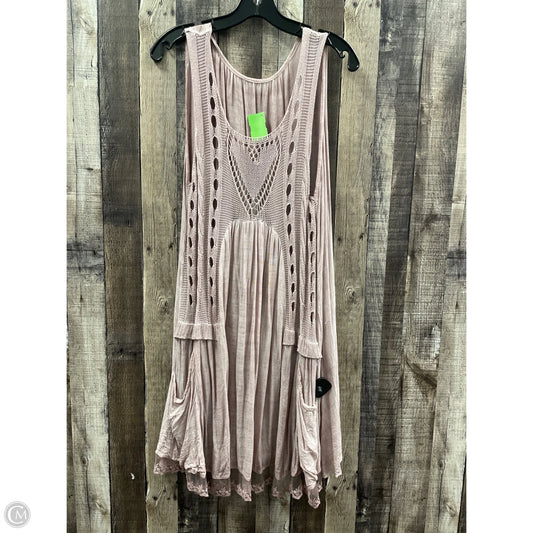 Swimwear Cover-up By Clothes Mentor In Mauve, Size: Osfm