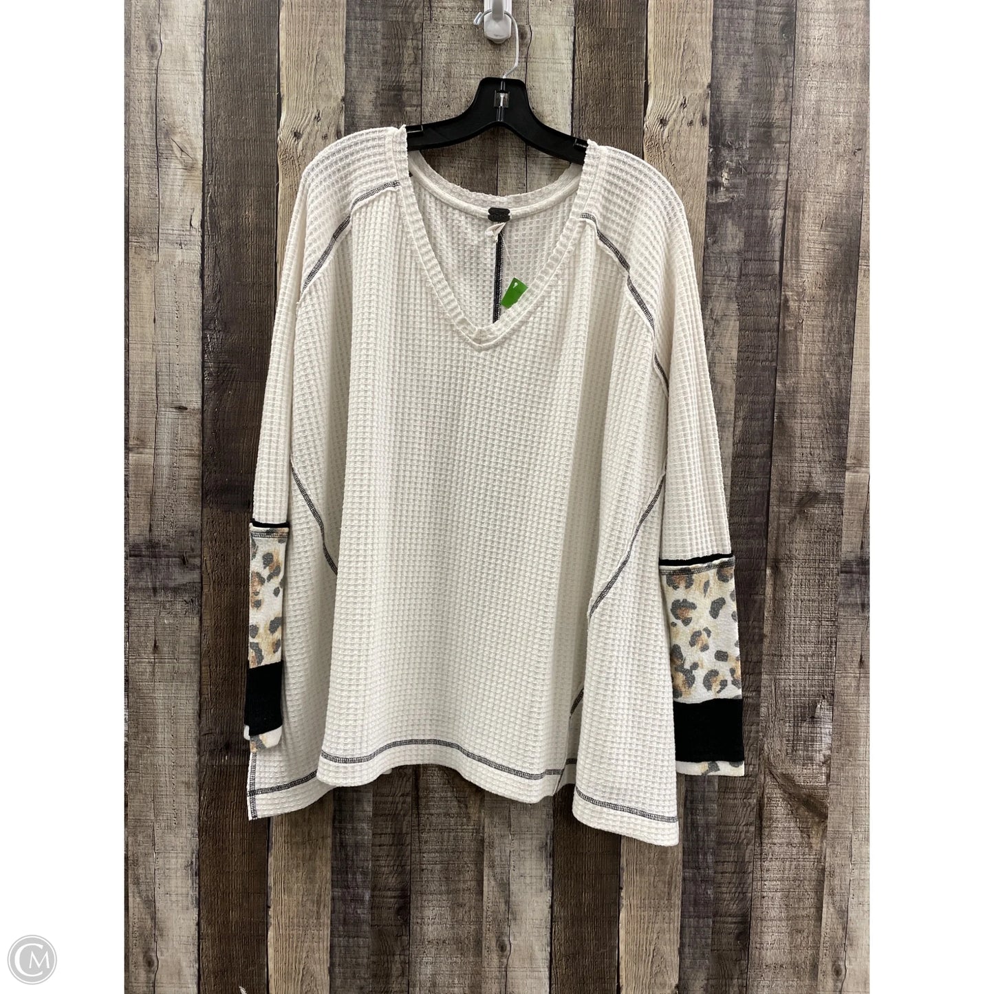 Top Long Sleeve By We The Free In White, Size: S