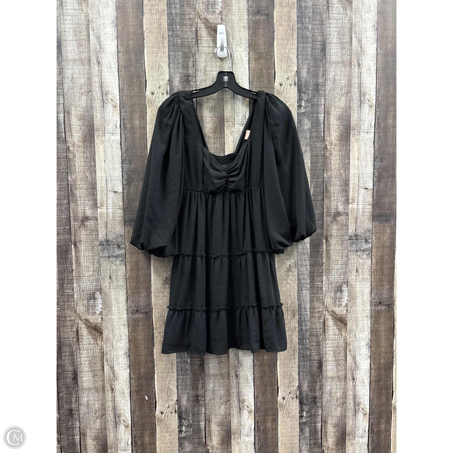 Dress Casual Short By Mumu In Black, Size: S
