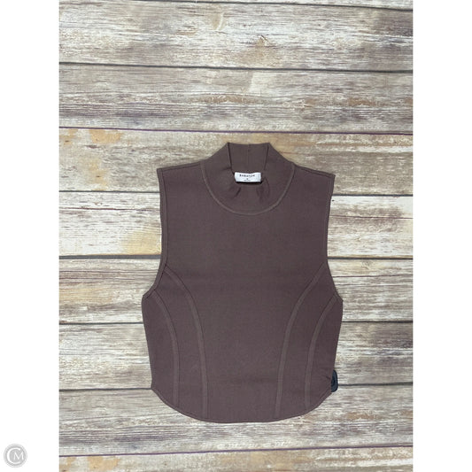 Top Sleeveless By Babaton In Taupe, Size: M