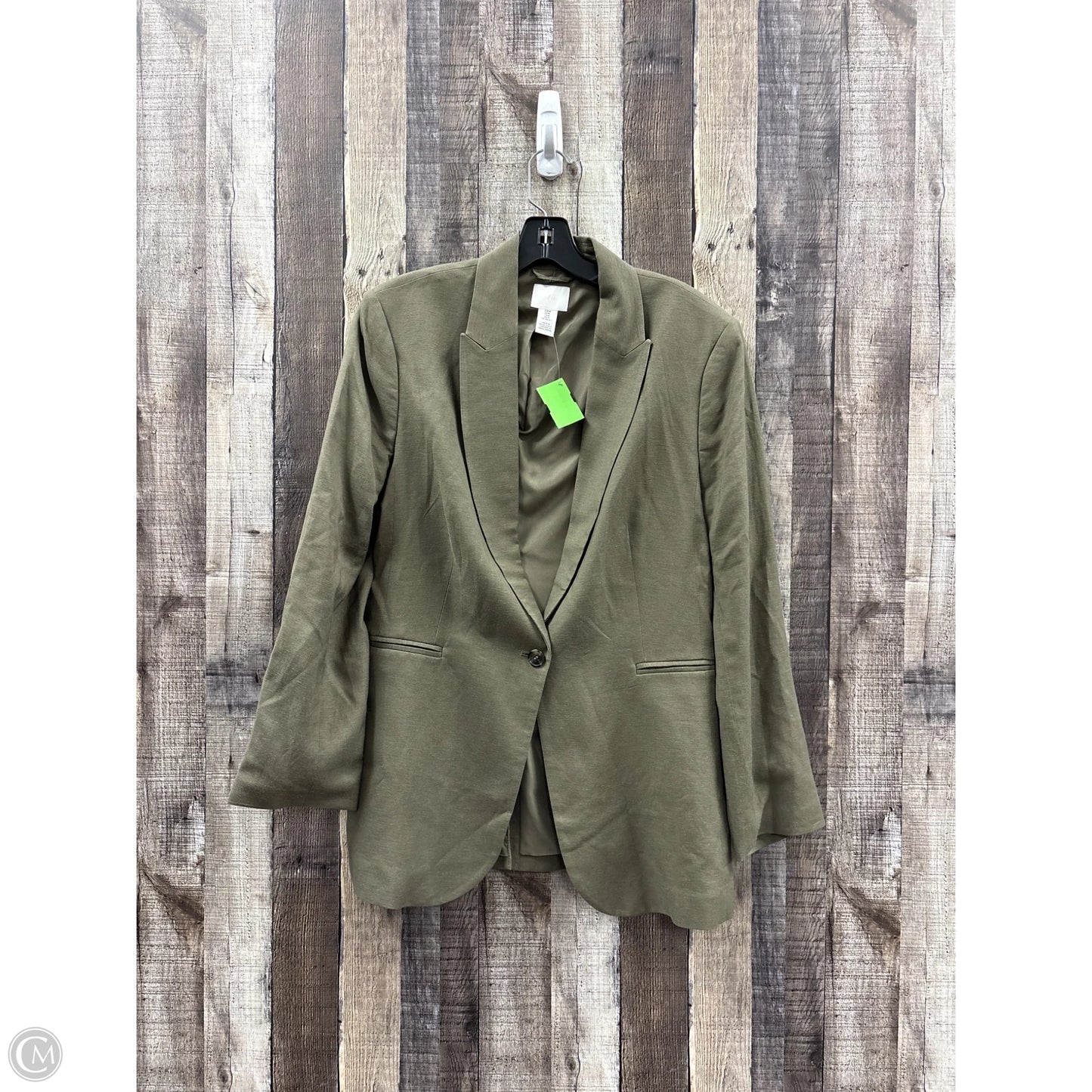 Blazer By H&m In Green, Size: M