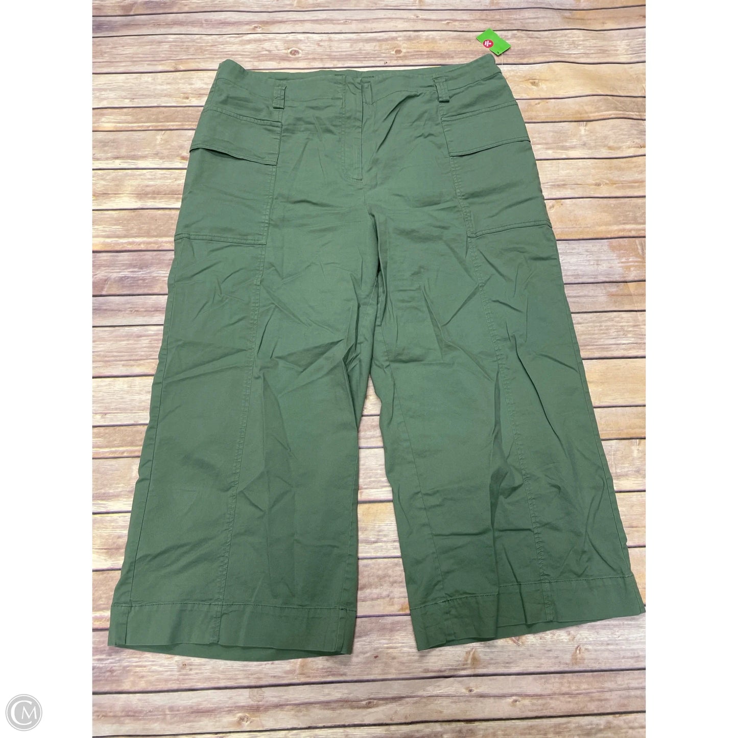 Pants Cargo & Utility By Chicos In Green, Size: 18