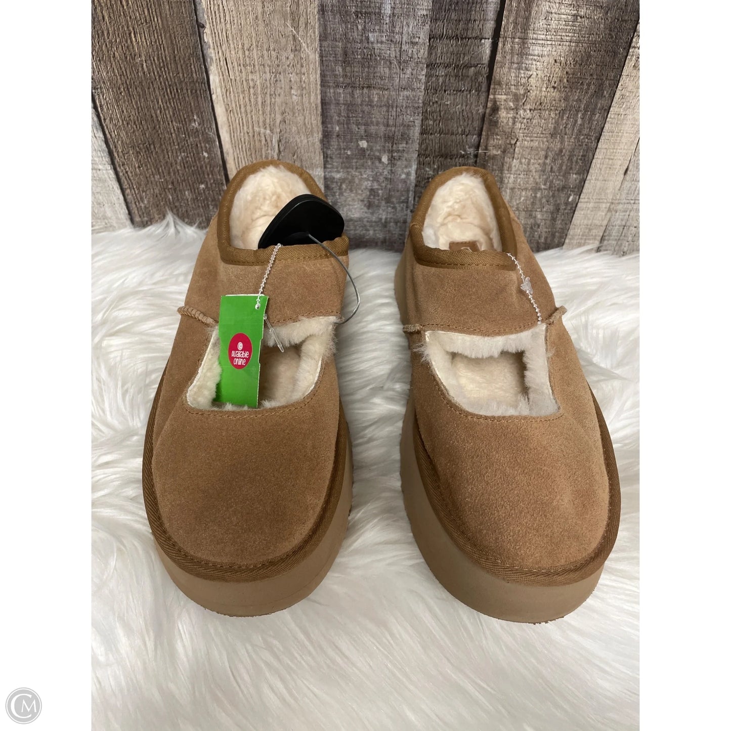 Shoes Designer By Ugg In Tan, Size: 10