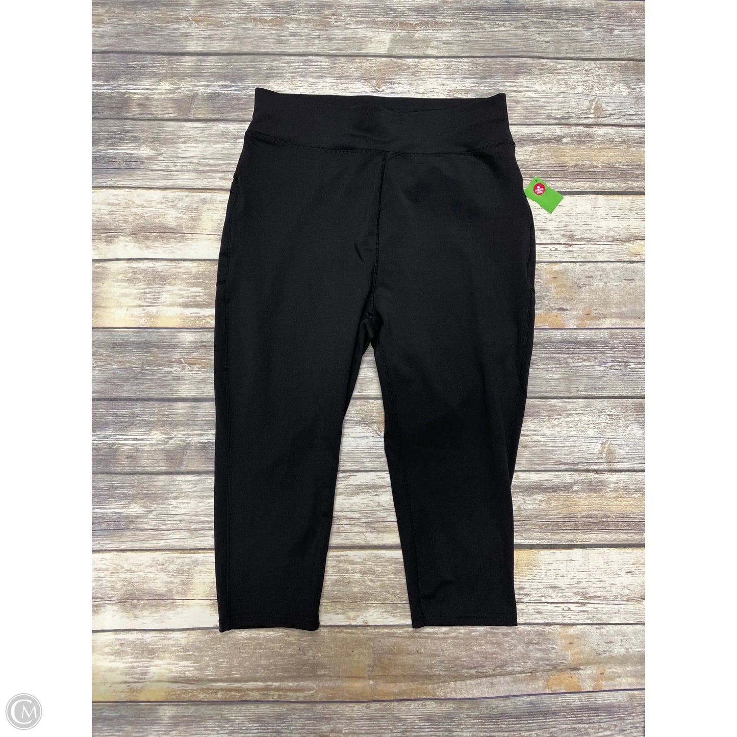 Athletic Leggings By Popfit In Black, Size: 3x