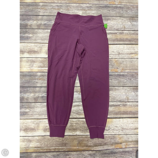 Athletic Pants By Lululemon In Purple, Size: 10