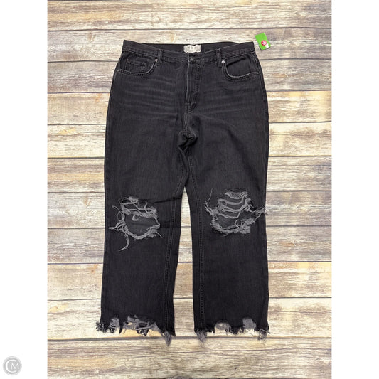 Jeans Straight By We The Free In Black, Size: 12