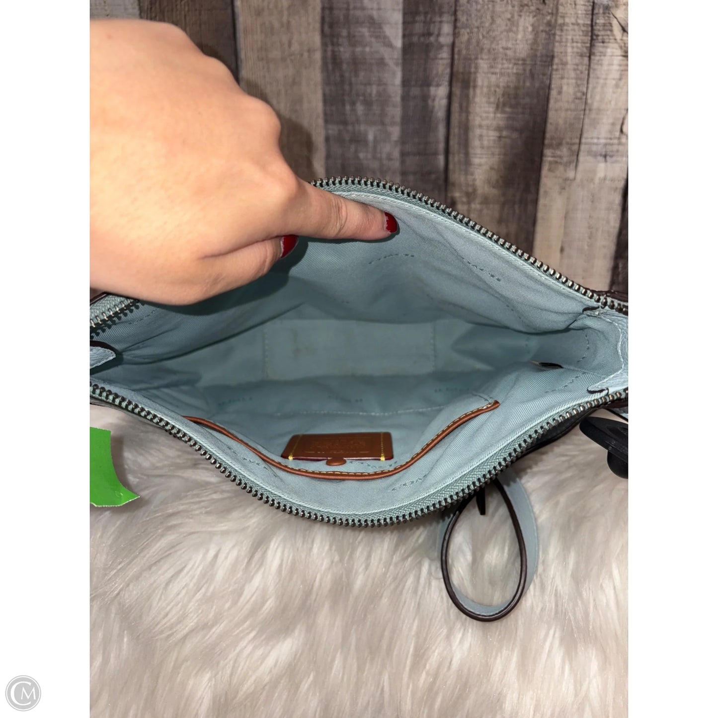 Handbag Designer By Coach, Size: Large