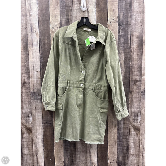 Dress Casual Short By Ee Some In Green, Size: L