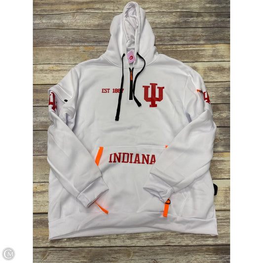 Sweatshirt Hoodie By Cmf In White, Size: 3x