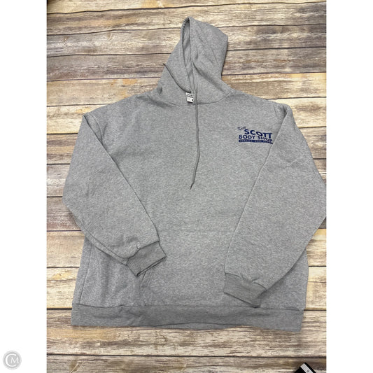 Sweatshirt Hoodie By Cmf In Grey, Size: 3x