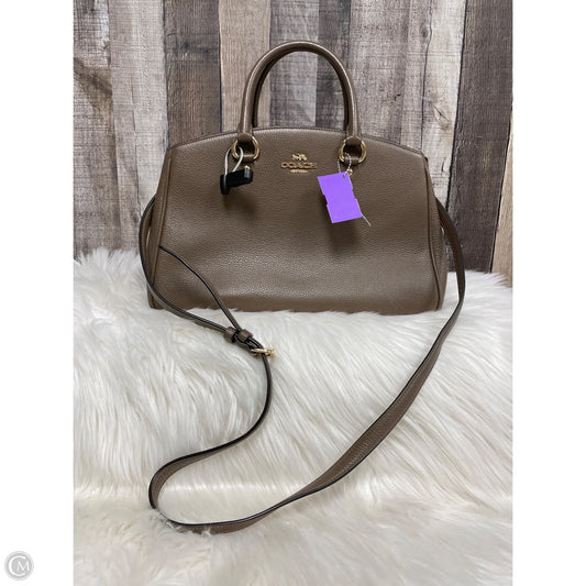 Handbag Designer By Coach, Size: Medium
