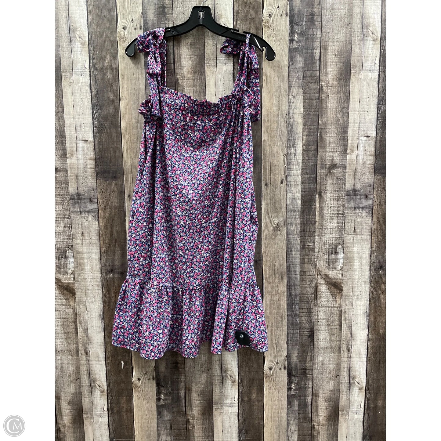 Dress Casual Midi By Haptics In Floral Print, Size: L