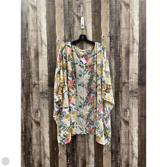 Kimono By Jodifl In Floral Print, Size: 3x