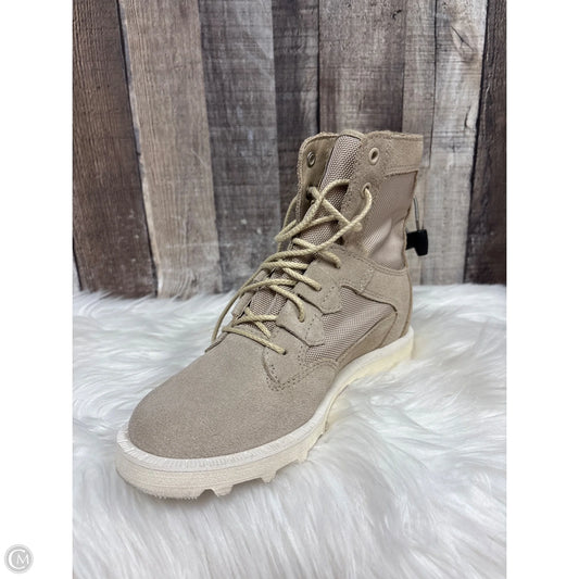 Boots Ankle Flats By Sorel In Tan, Size: 5.5