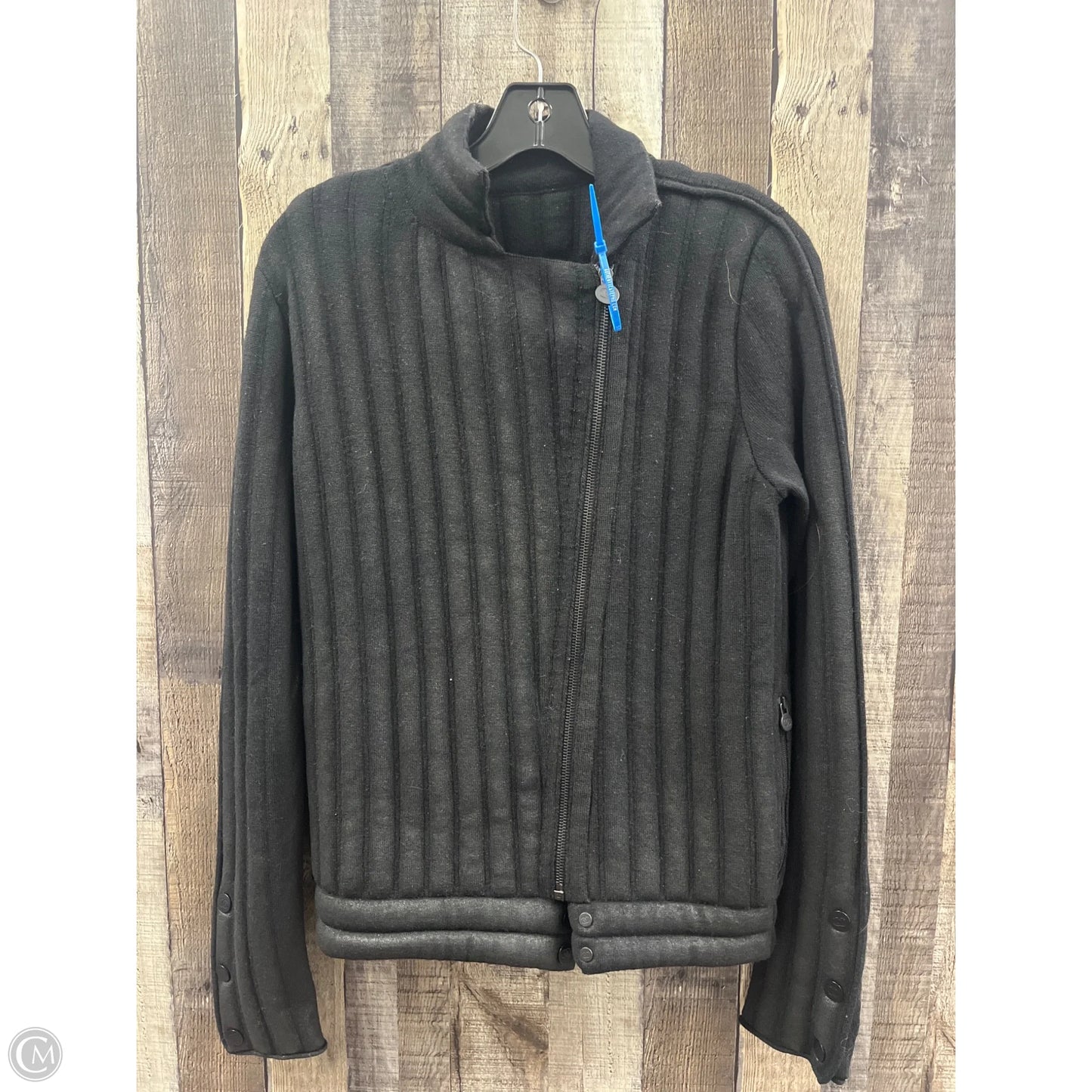 Jacket Luxury Designer By Chanel In Black, Size: 8