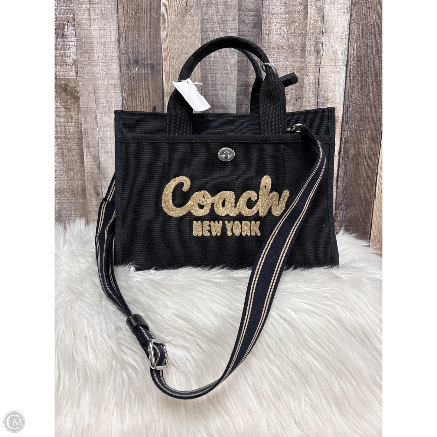 Tote Designer By Coach, Size: Medium