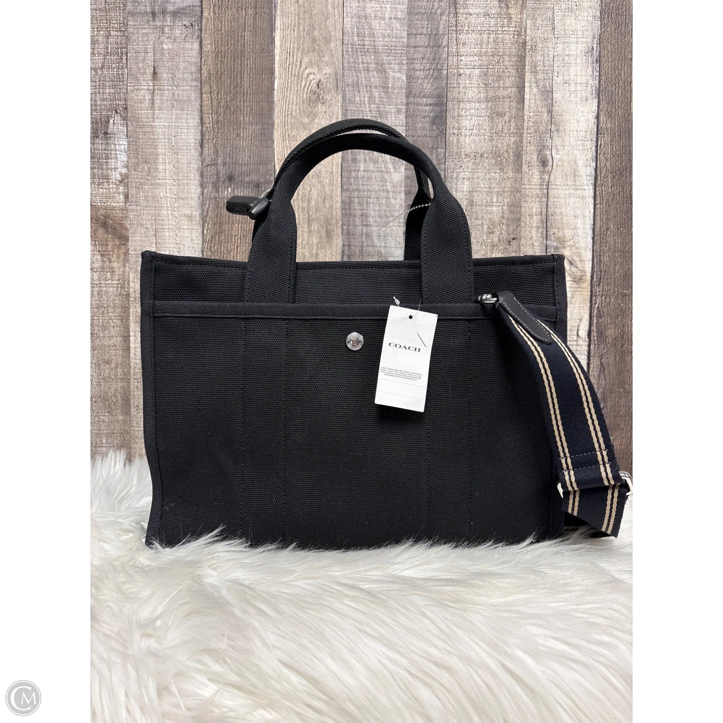 Tote Designer By Coach, Size: Medium