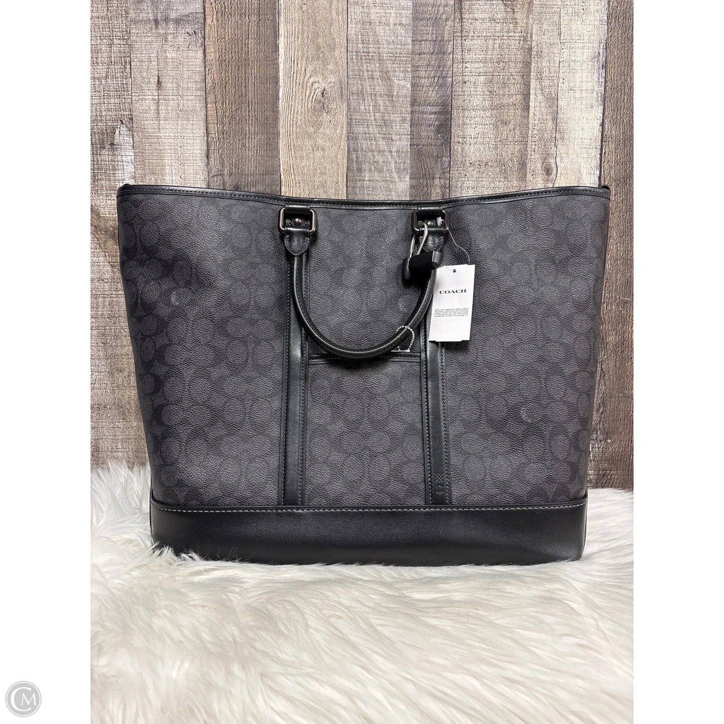 Tote Designer By Coach, Size: Large