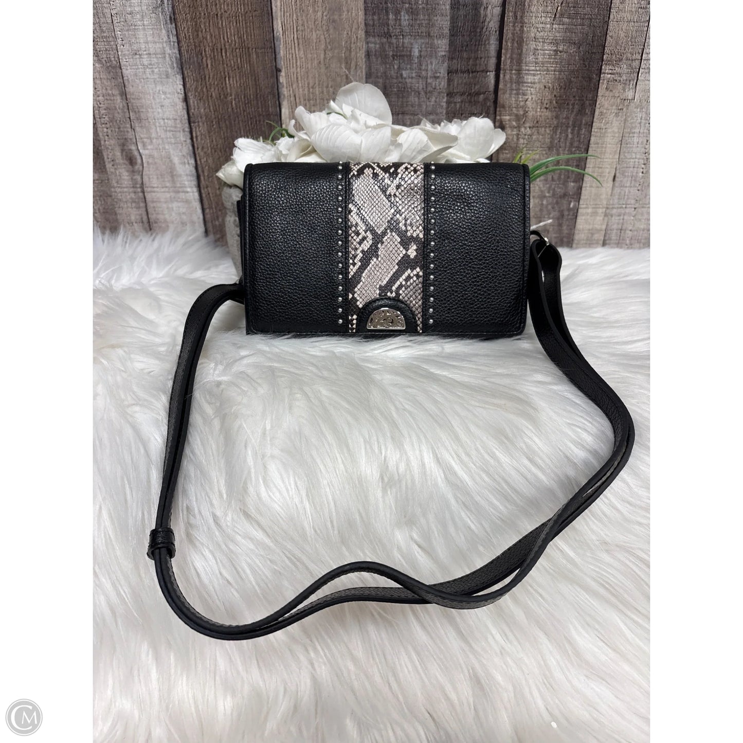 Crossbody Leather By Brighton, Size: Small