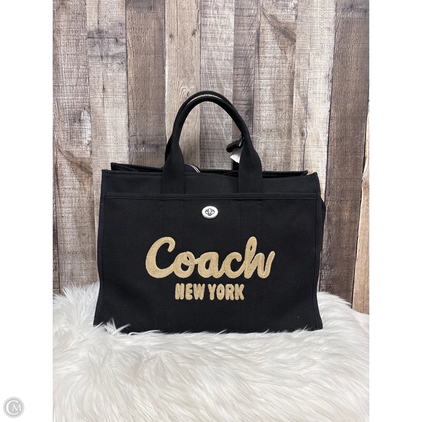 Tote Designer By Coach, Size: Large