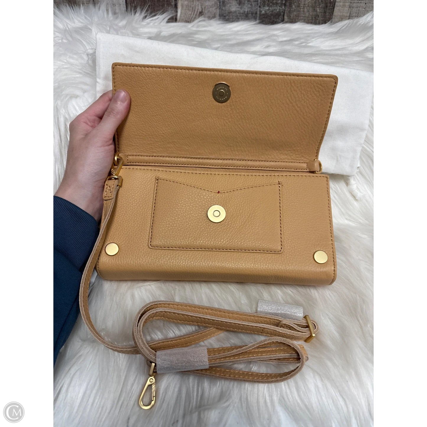 Crossbody Leather By Hammitt, Size: Small