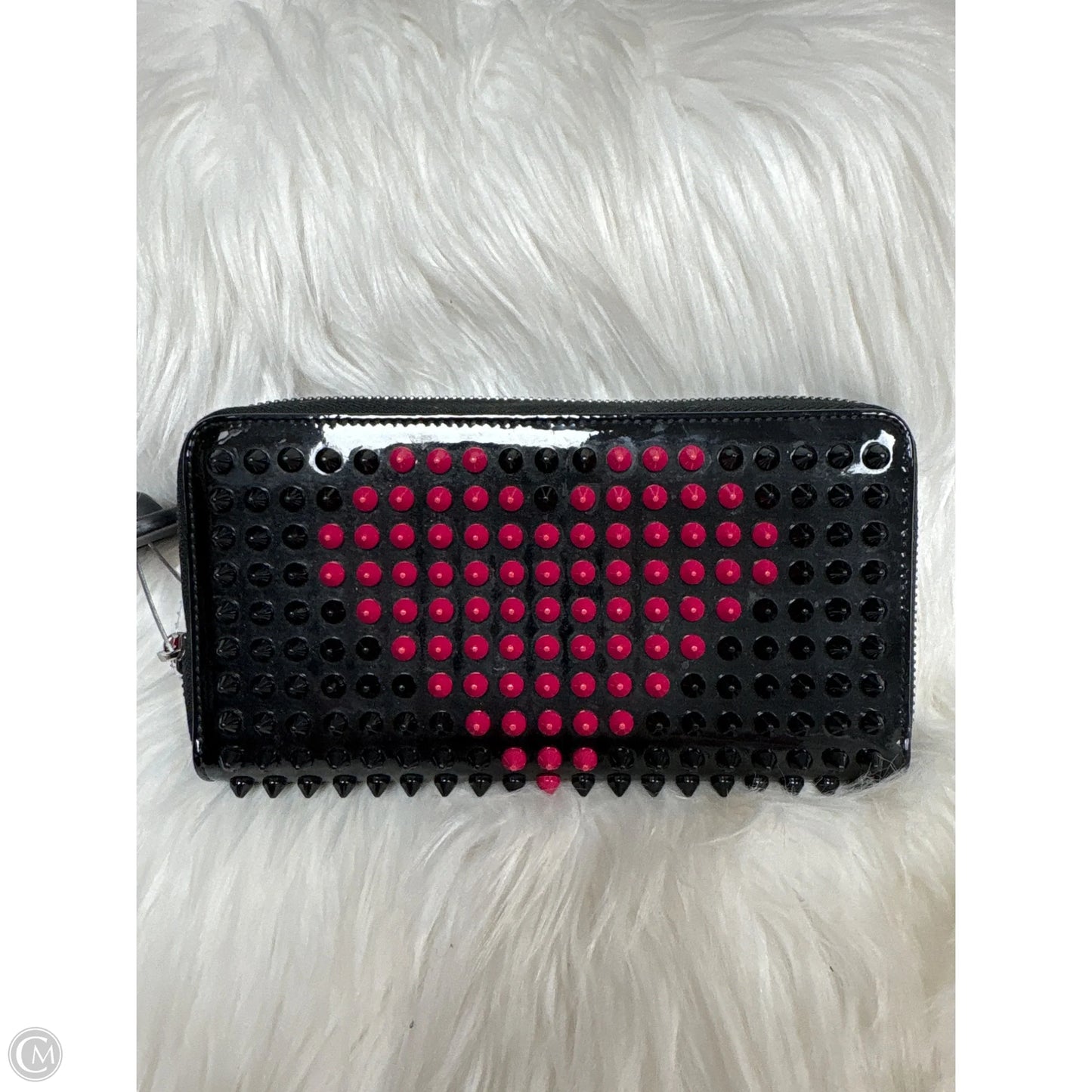 Wallet Luxury Designer By Christian Louboutin, Size: Medium