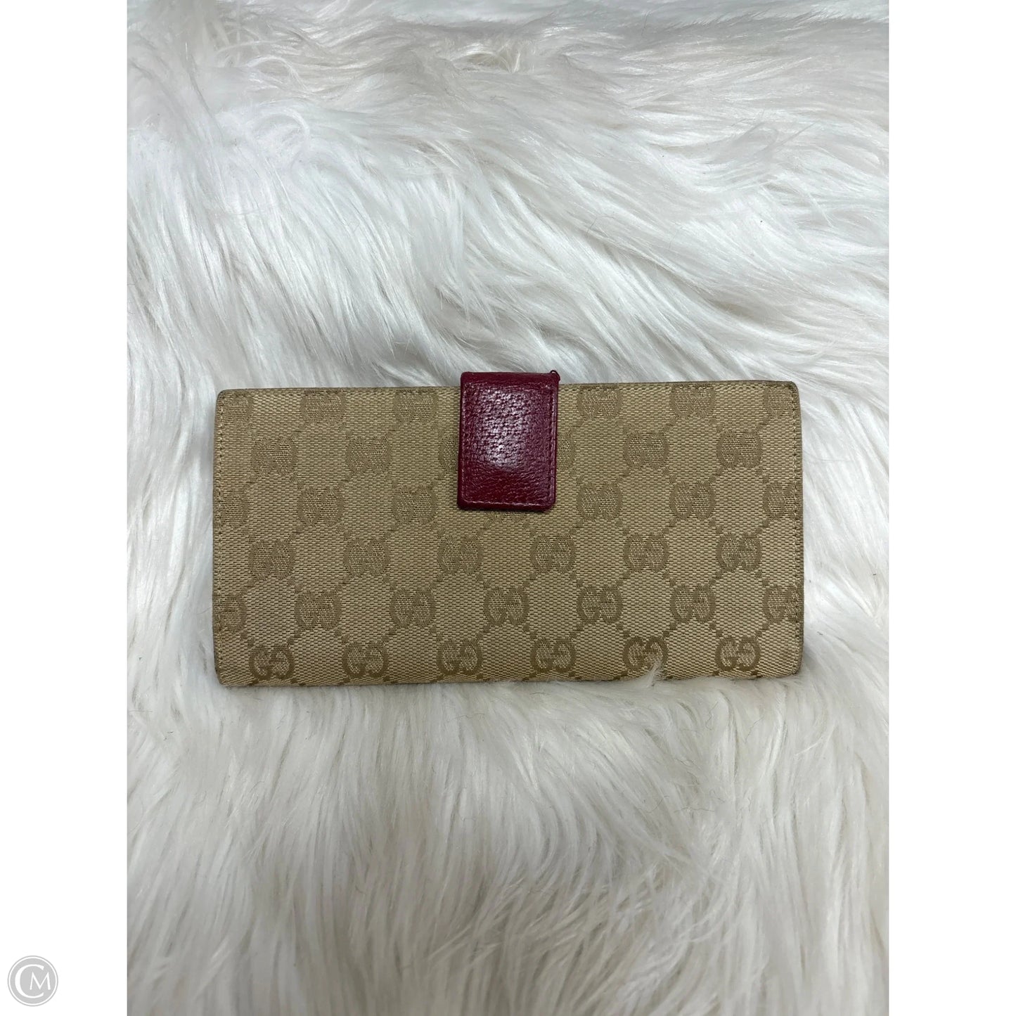 Wallet Luxury Designer By Gucci, Size: Medium