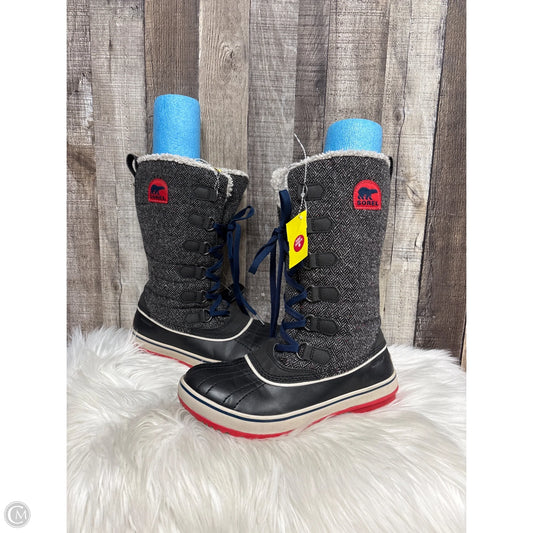 Boots Snow By Sorel In Black, Size: 9