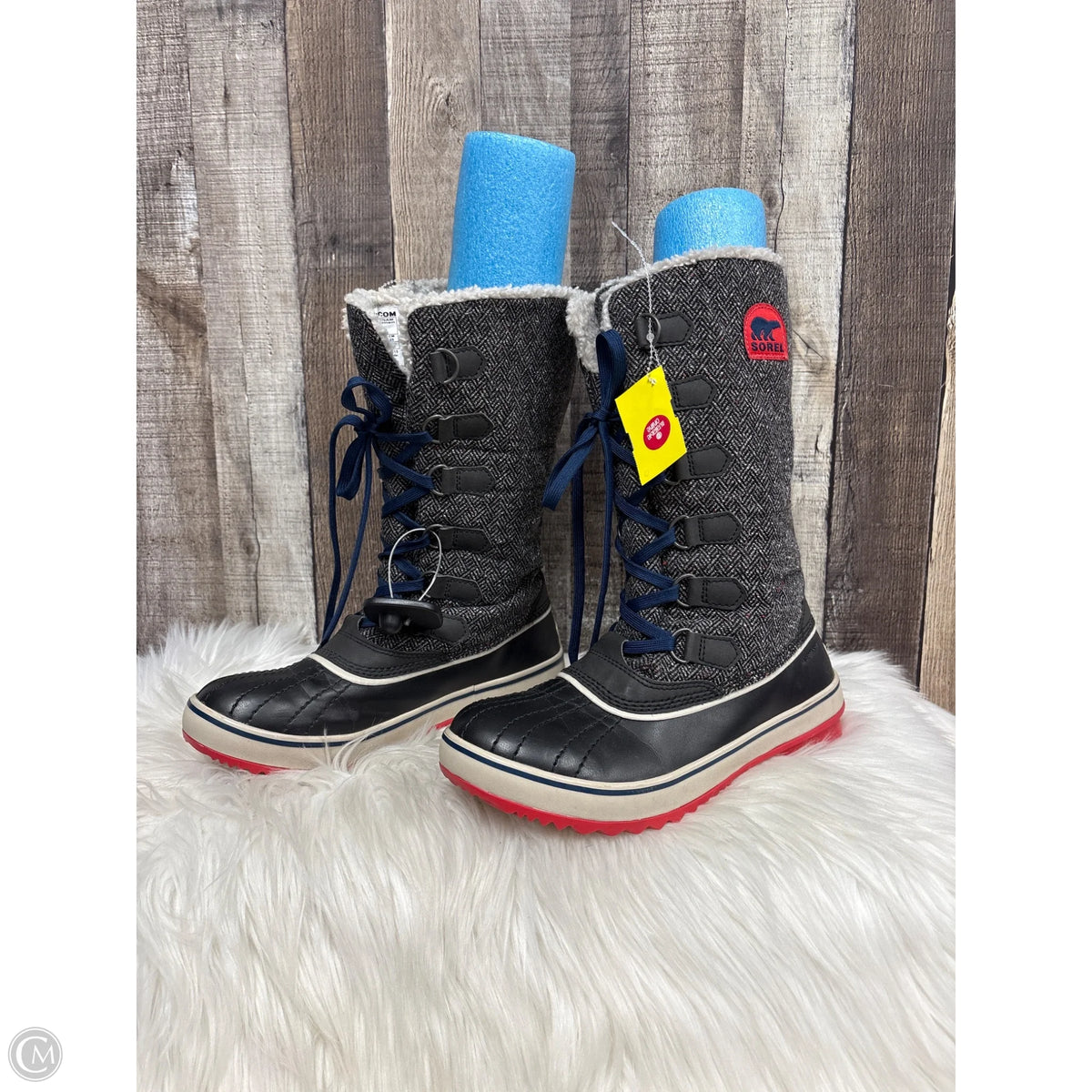Boots Snow By Sorel In Black, Size: 9
