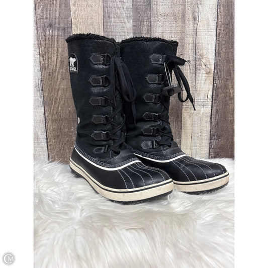 Boots Snow By Sorel In Black, Size: 8