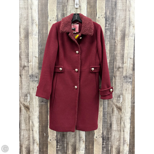 Coat Designer By Kate Spade In Red, Size: S