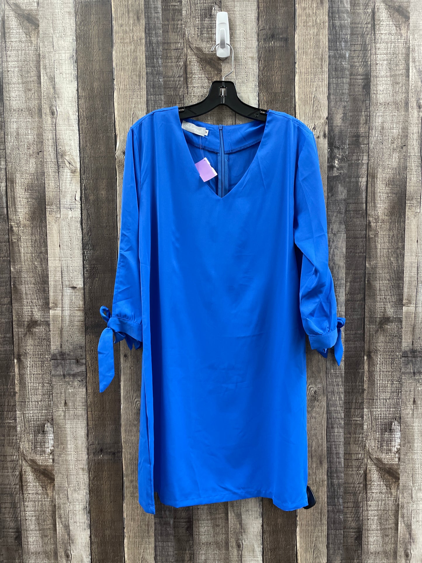 Blue Dress Casual Short Cme, Size M