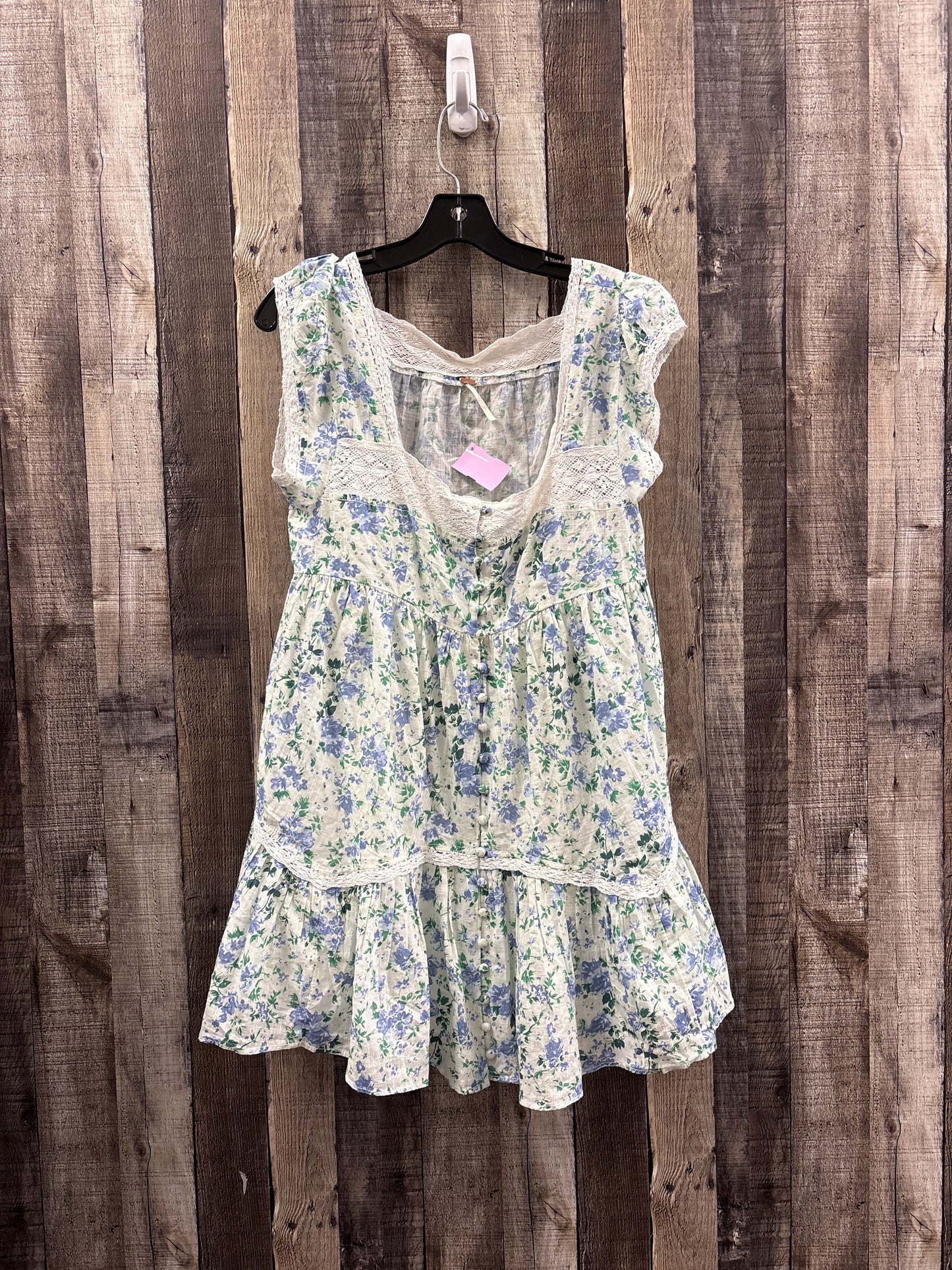 Dress Casual Short By Free People In Floral Print, Size: S